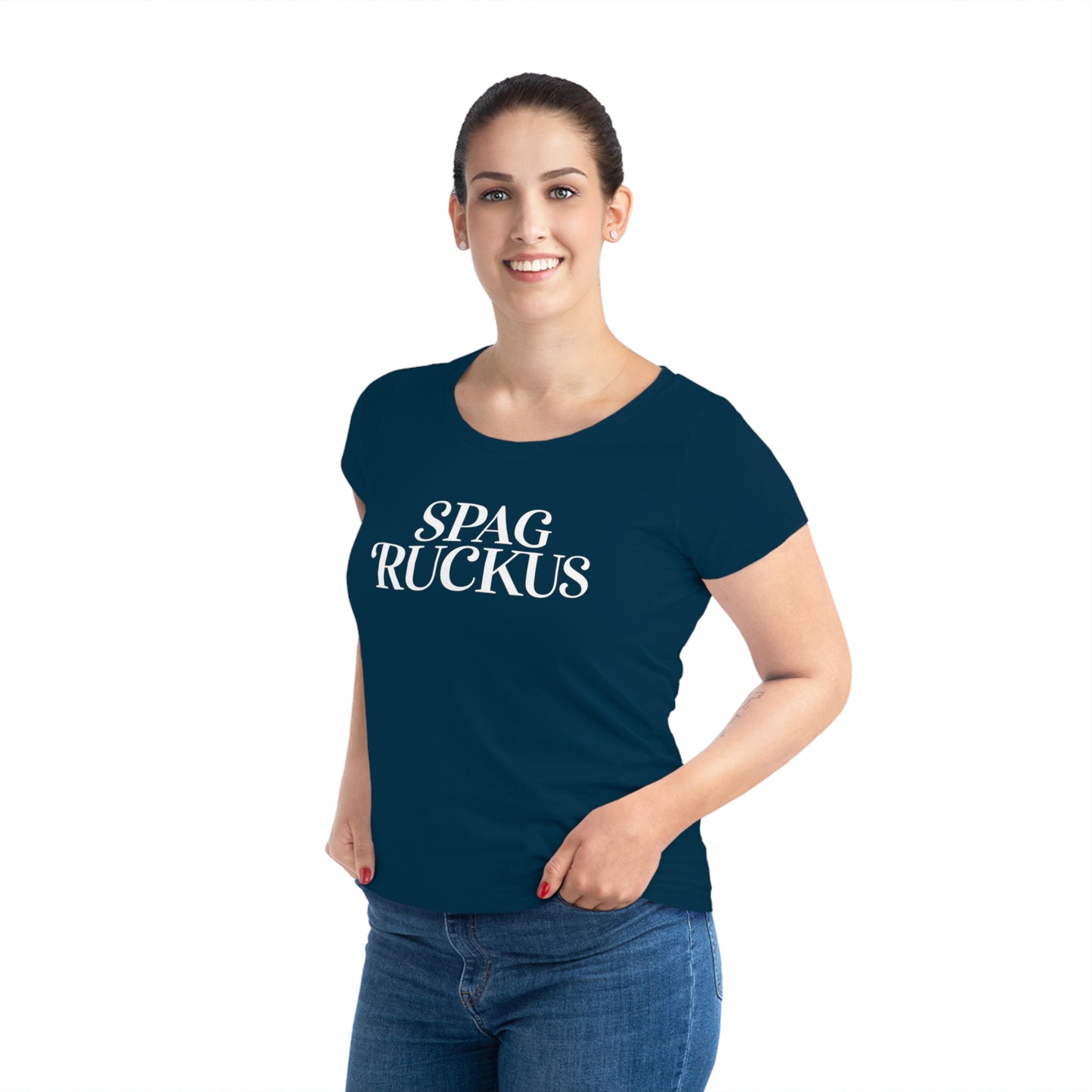 Spag Ruckus classic - ORGANIC Women's T-shirt