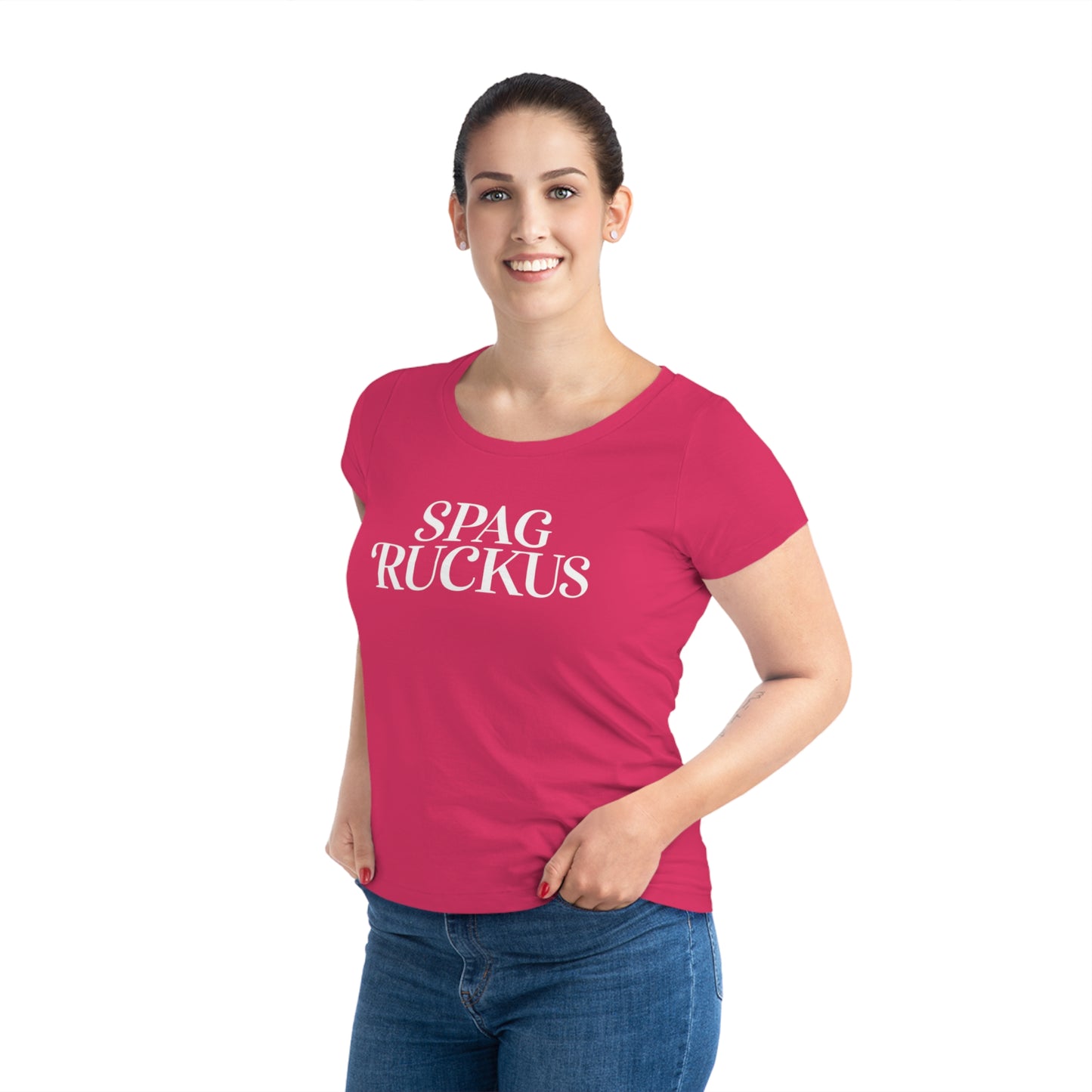 Spag Ruckus classic - ORGANIC Women's T-shirt