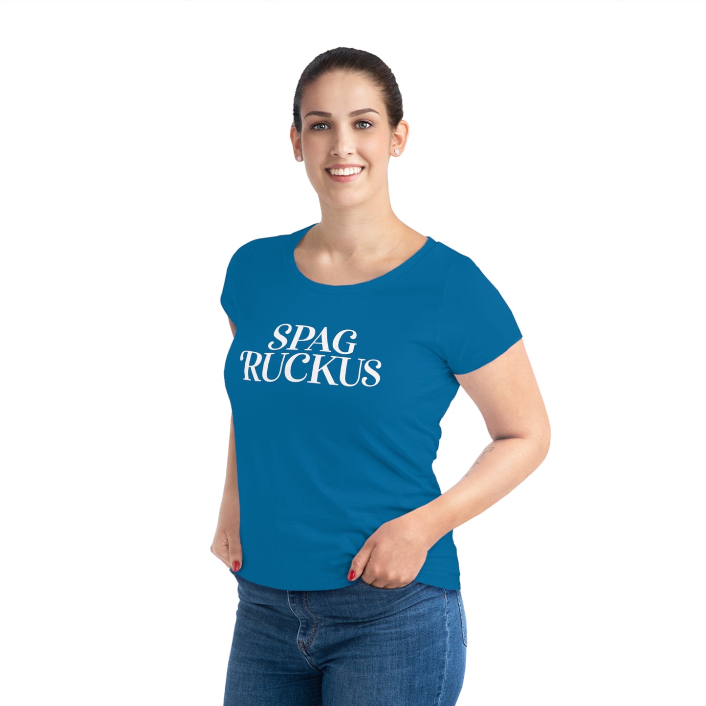 Spag Ruckus classic - ORGANIC Women's T-shirt