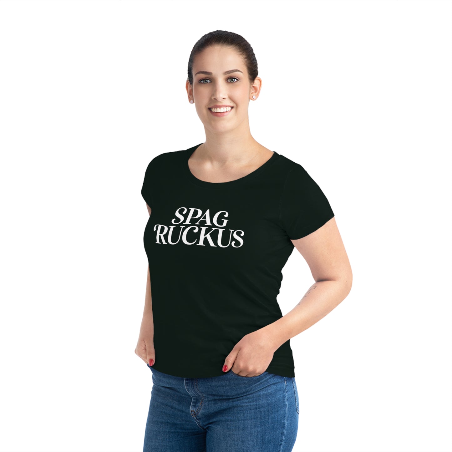 Spag Ruckus classic - ORGANIC Women's T-shirt