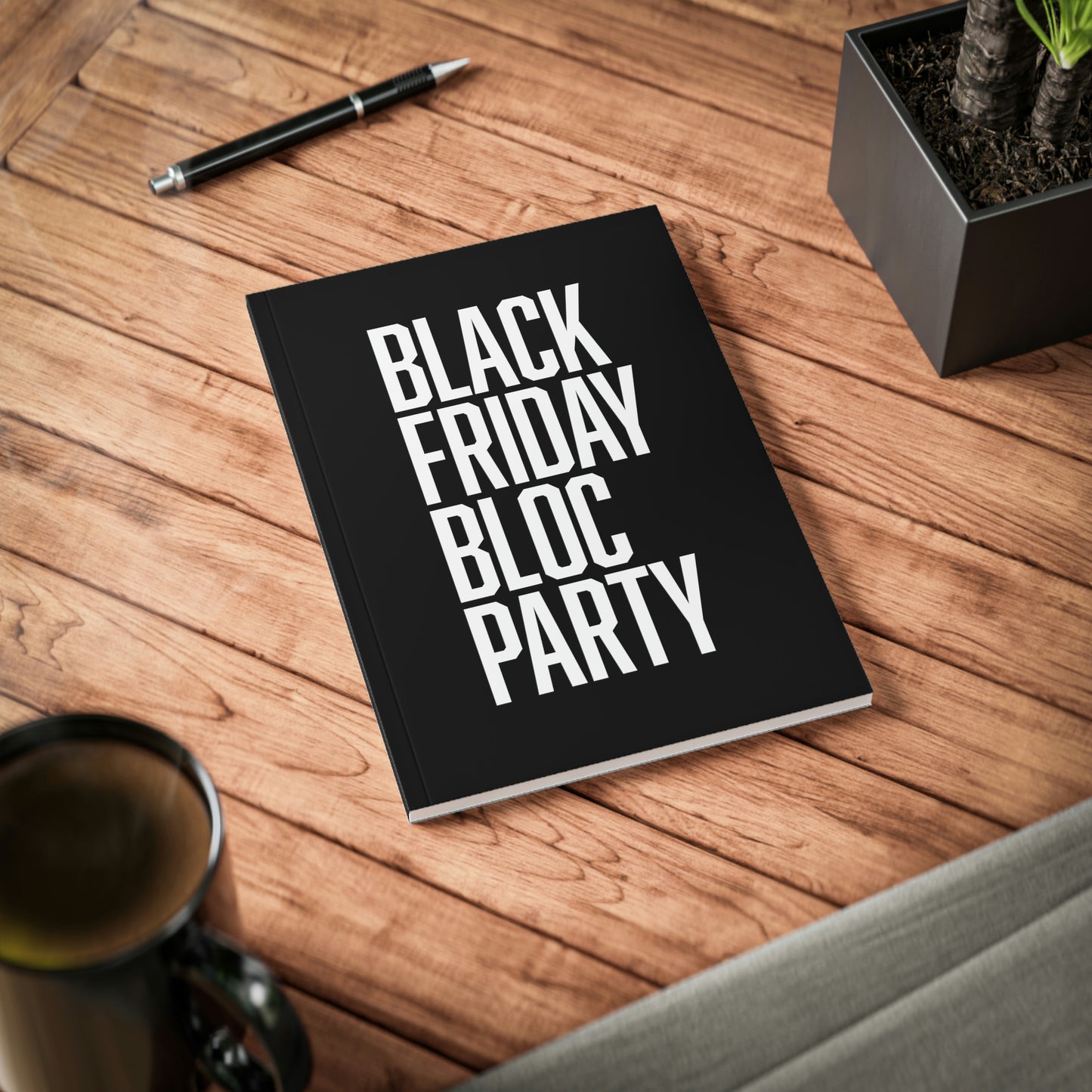 UK - Black Friday Bloc Party Notebook, A5