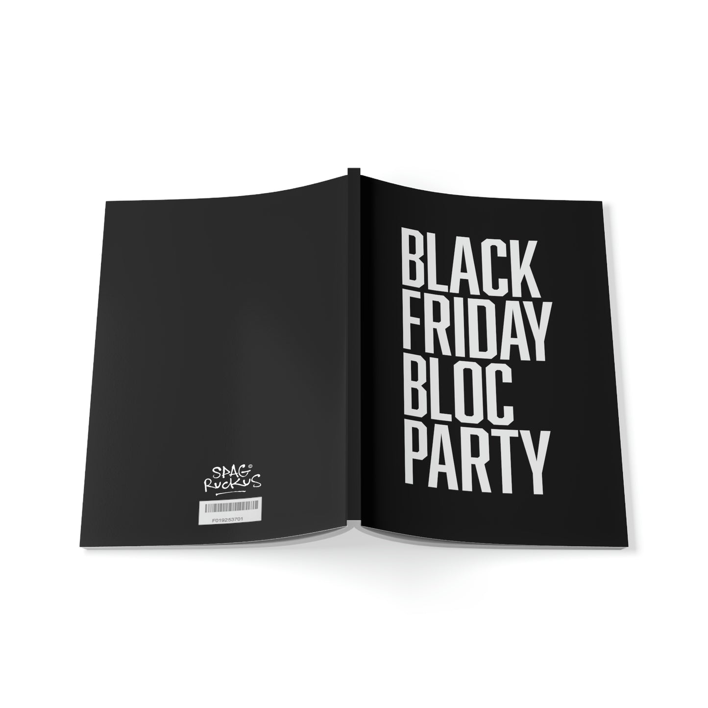 UK - Black Friday Bloc Party Notebook, A5